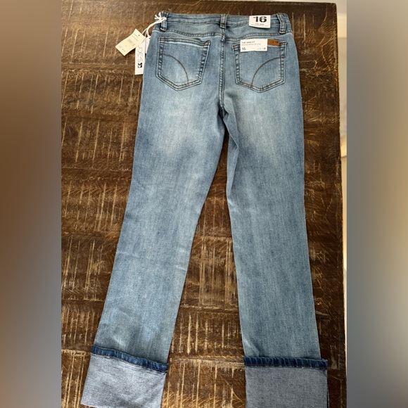 Joe's Jeans Girls' Jane Mid-Rise Cropped Skinny Jeans - Big Kid Size 16 (NEW) - Picture 4 of 9